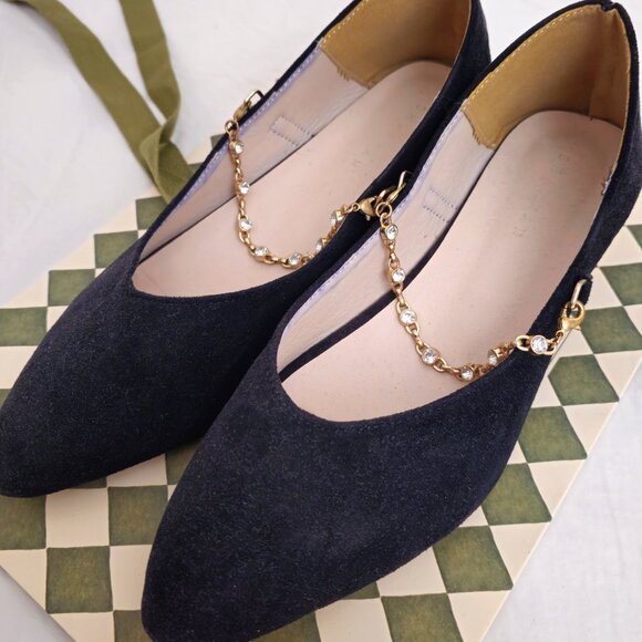 KBrand Chain Strap Mary Jane Shoes - Size 8.5 - Picture 2 of 3